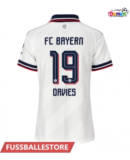 Günstige Bayern Munich Alphonso Davies #19 Auswärtstrikot Damen 2026-27 Kurzarm